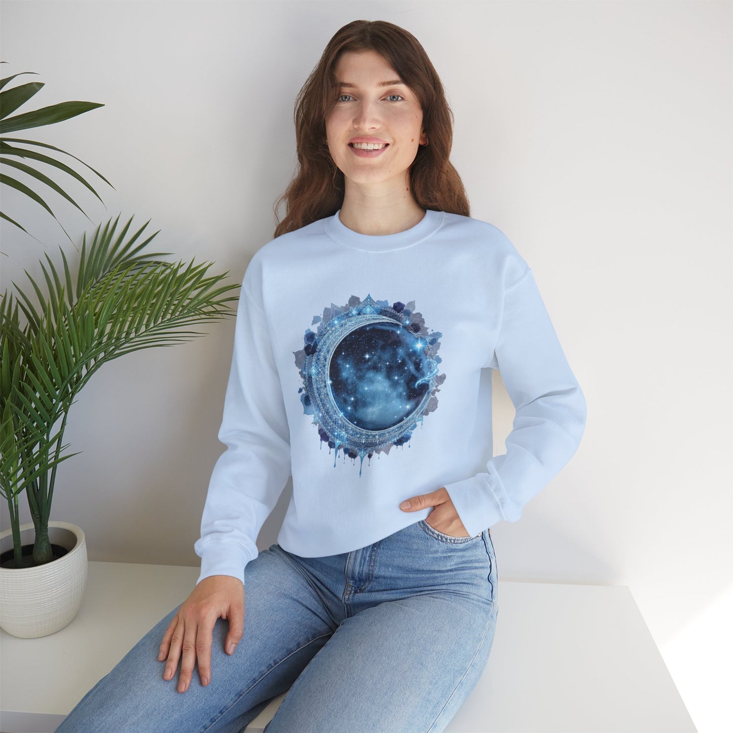 bleu pale sweatshirt