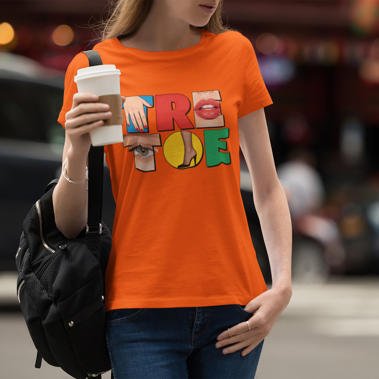 t-shirt orange