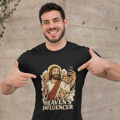 black tee influencer