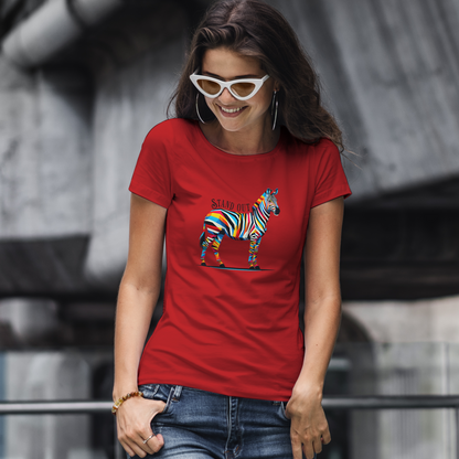 red t-shirt women
